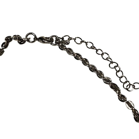 Retro Lime Green Disc Bead Chunky Necklace Statement 70s Fashion Jewelry Women - Picture 4 of 6